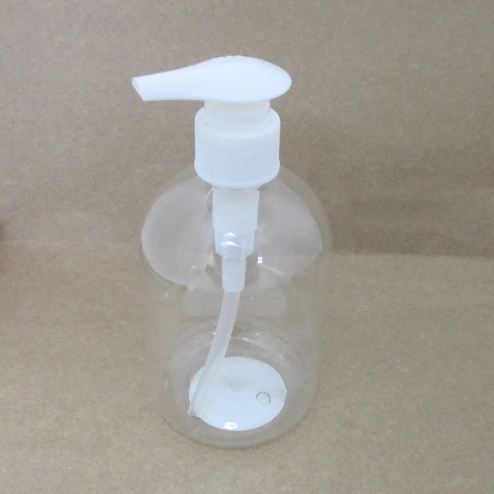 2 Liquid Soap Dispenser Pump Lotion Refillable Empty Bottle Plastic Spray 14 Oz