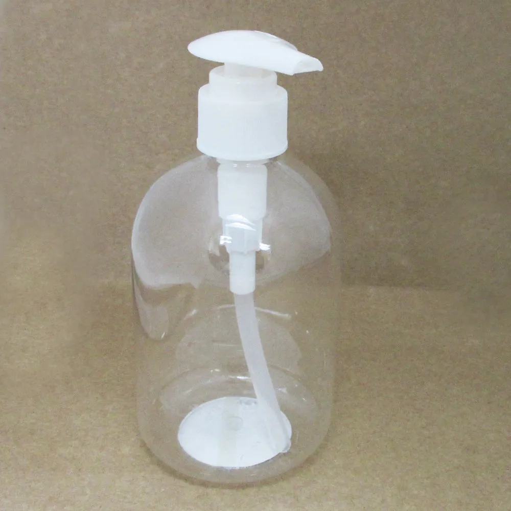 2 Liquid Soap Dispenser Pump Lotion Refillable Empty Bottle Plastic Spray 14 Oz