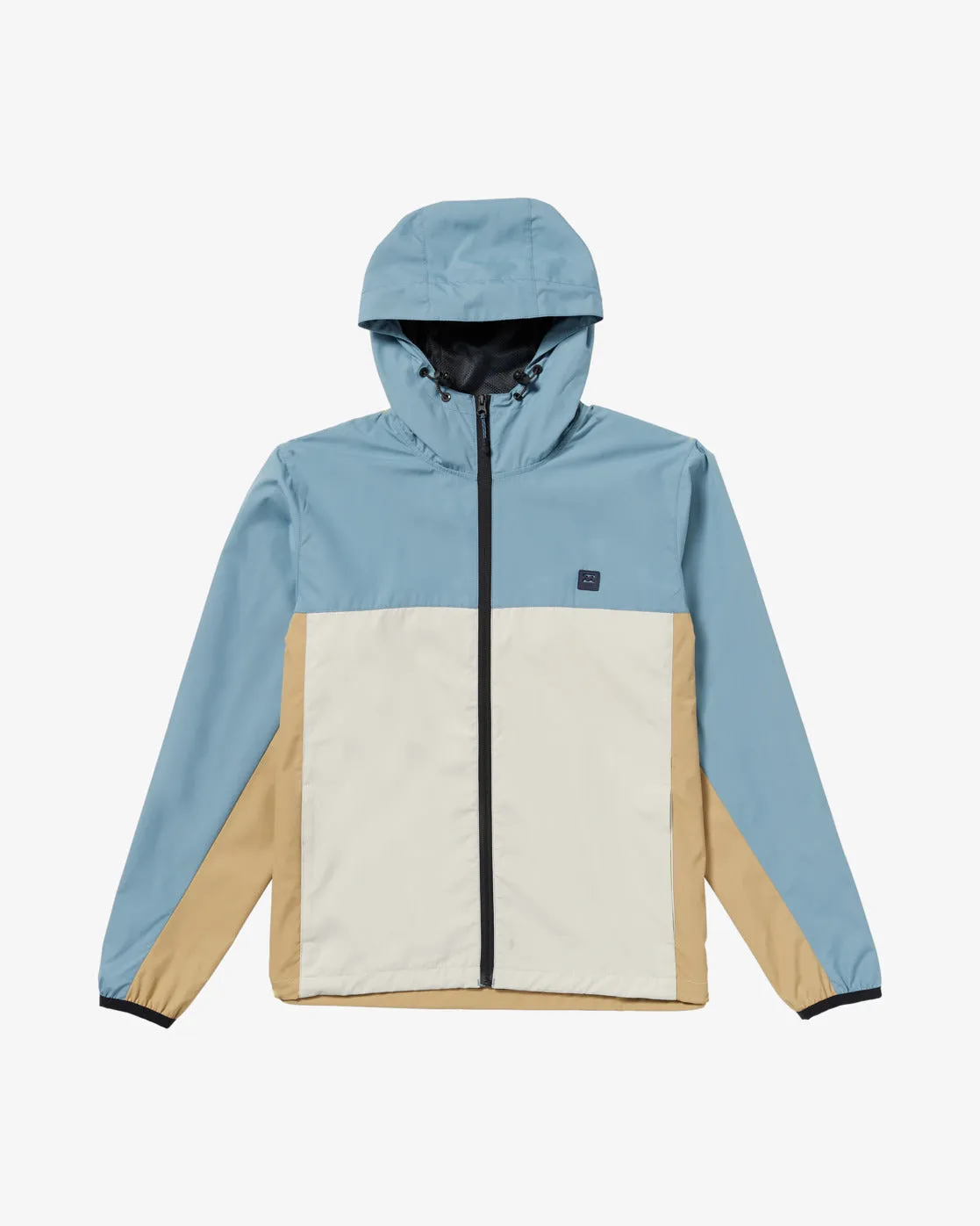 Billabong Mens Transport Waterproof Windbreaker Jacket - Glacier Blue
