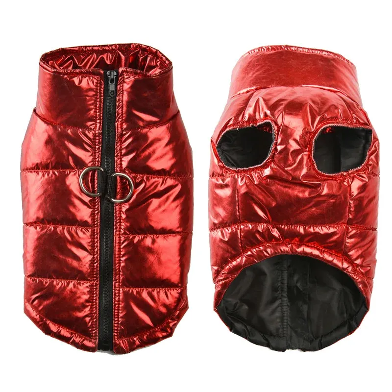 Bossiere Waterproof Pet Winter Vest