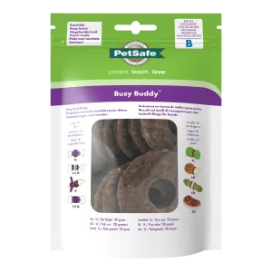 Busy Buddy Natural Rawhide Rings