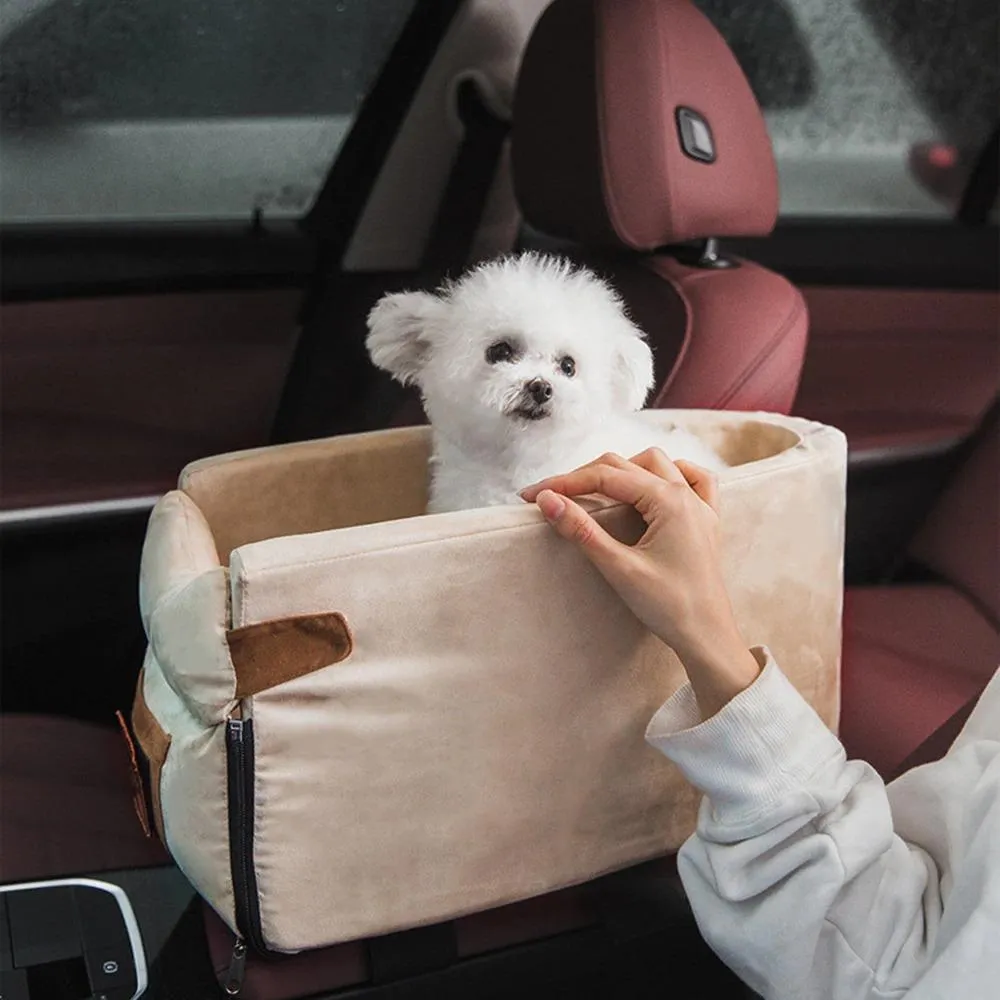 Center Console Armrest Pet Car Seat