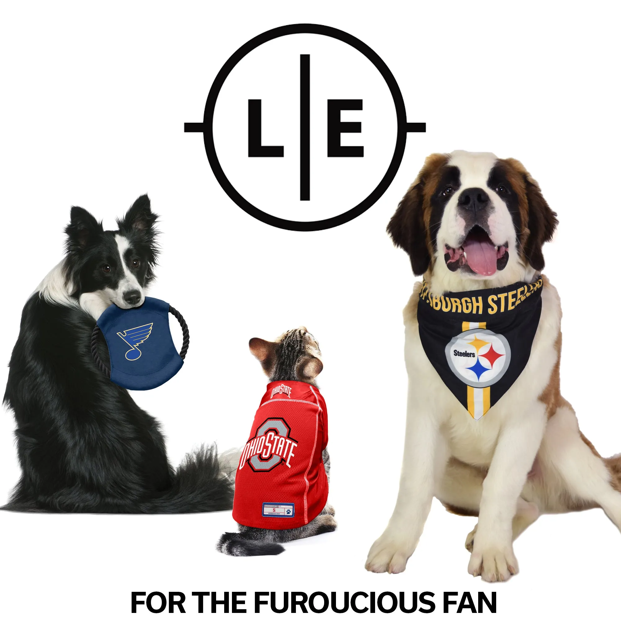Cleveland Browns Home and Away Pet Bandana Set