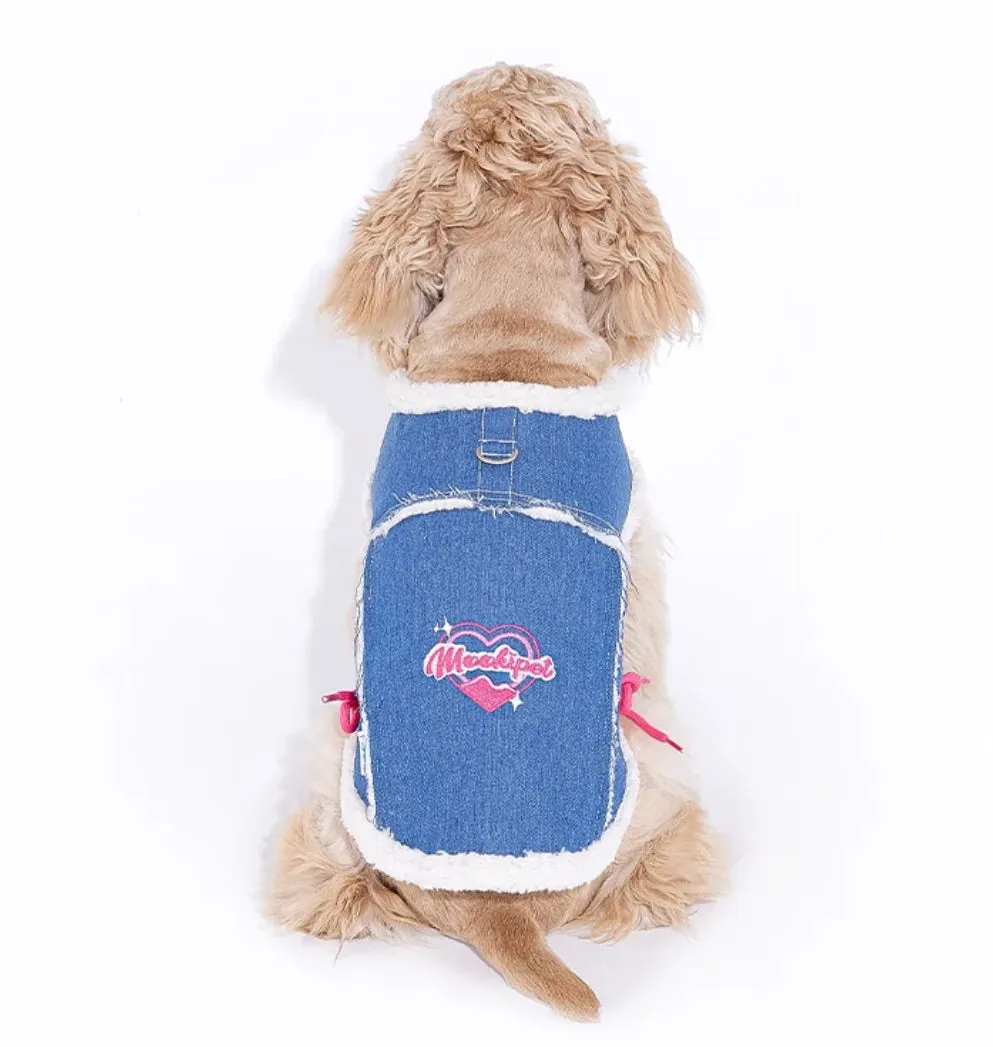 Cozy Pet Sweater: Stylish Dog Clothes for Spring and Autumn