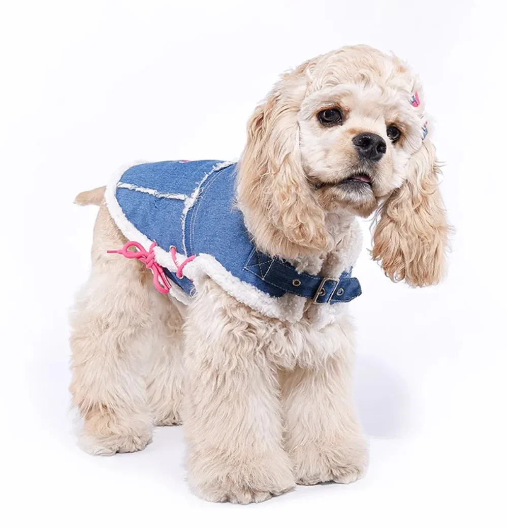 Cozy Pet Sweater: Stylish Dog Clothes for Spring and Autumn