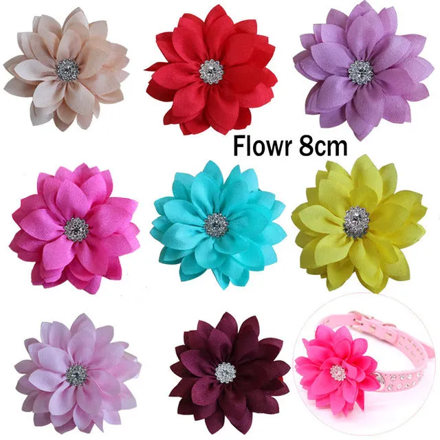 Dog Accessories Big Flower-Collar
