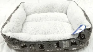 Dog Bed Cozy Cuddler--Faces