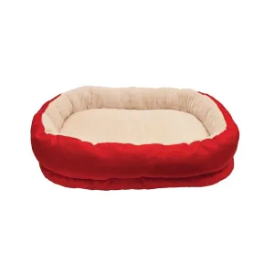 DOG BED ORTHOPAEDIC RED