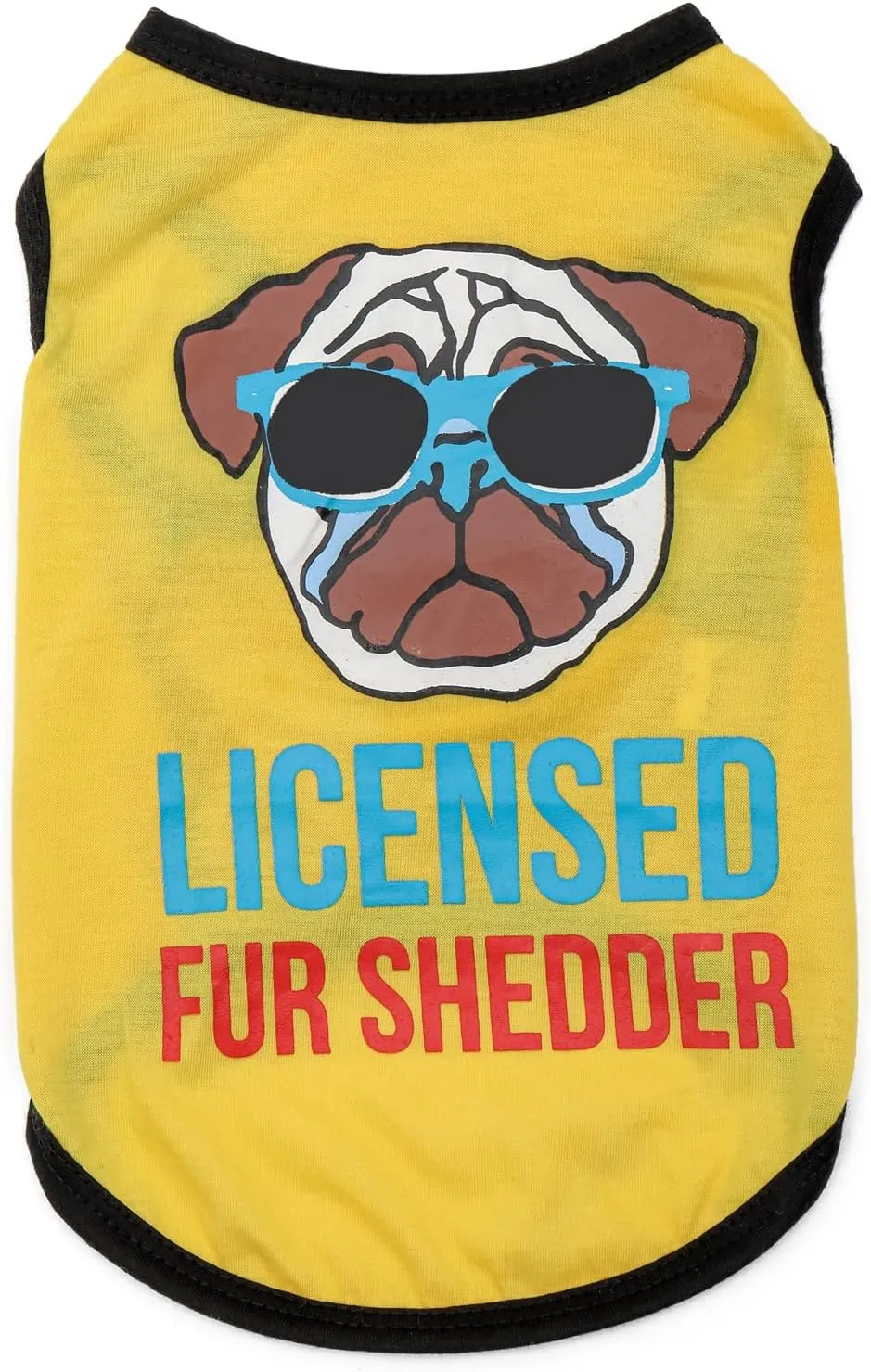 Dog Shirts Pet Printed Clothes with Funny Letters Summer Pet T Shirts Cool Puppy Shirts Breathable Dog Outfit Soft Dog Sweatshirt for Pet Dogs Cats (Large, Pattern-6)