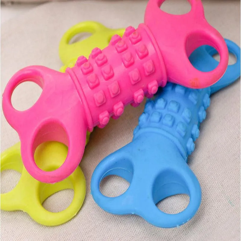 Durable Eco-Friendly Dog Bone Biting Toy
