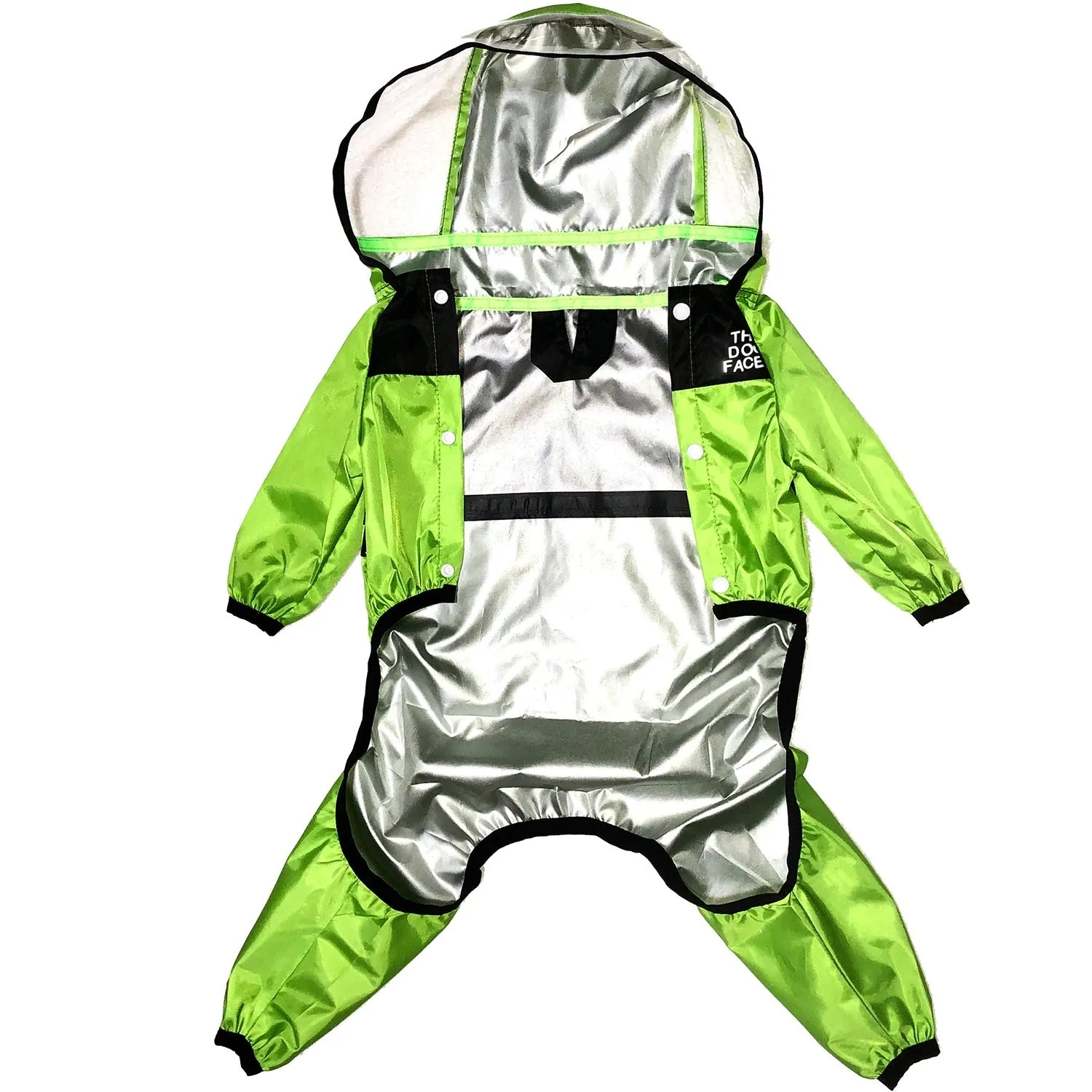Hooded Waterproof Dog Coat Fashion Waterproof Dog Jacket Waterproof Dog Coat with Legs