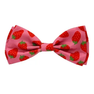 Huxley & Kent Bow Tie Large Strawberries
