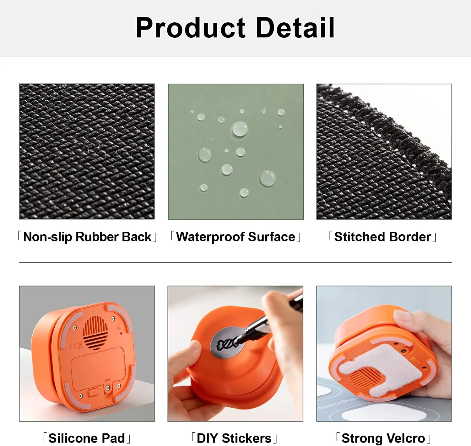 Interactive Talking Pet Toy: Dog Button Record, Vocal Training, Bell Ringer, and Easy-To-Use with Pad and Sticker