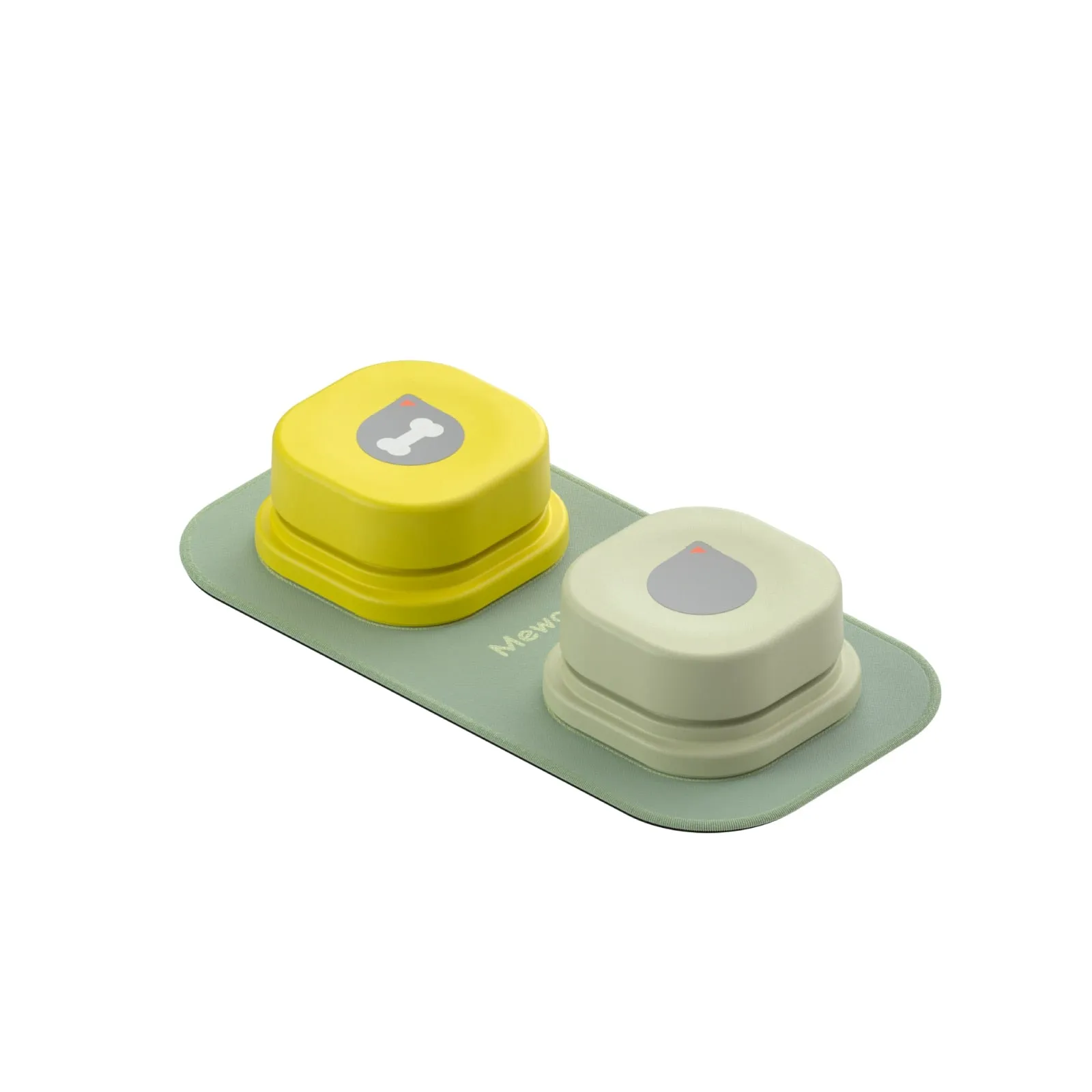 Interactive Talking Pet Toy: Dog Button Record, Vocal Training, Bell Ringer, and Easy-To-Use with Pad and Sticker
