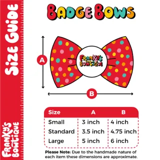 Love you long time Badge Bow®