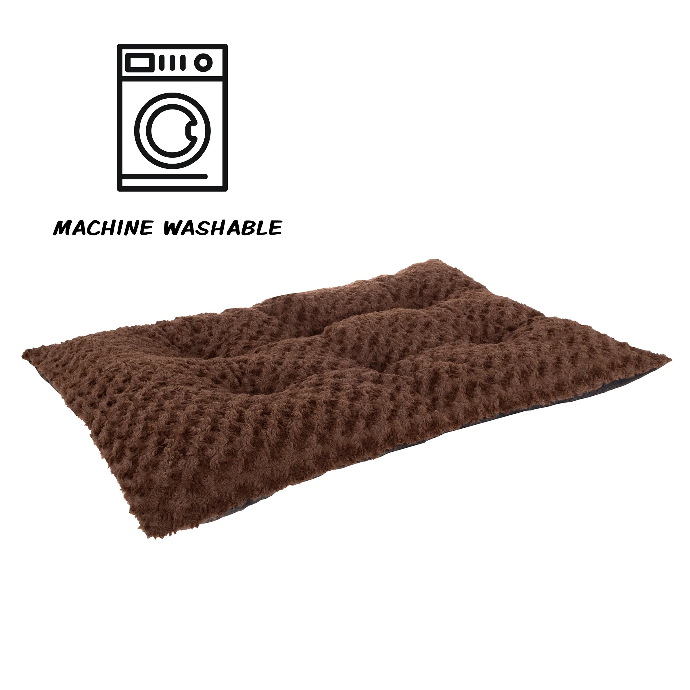 Medium Faux Fur Pet Bed