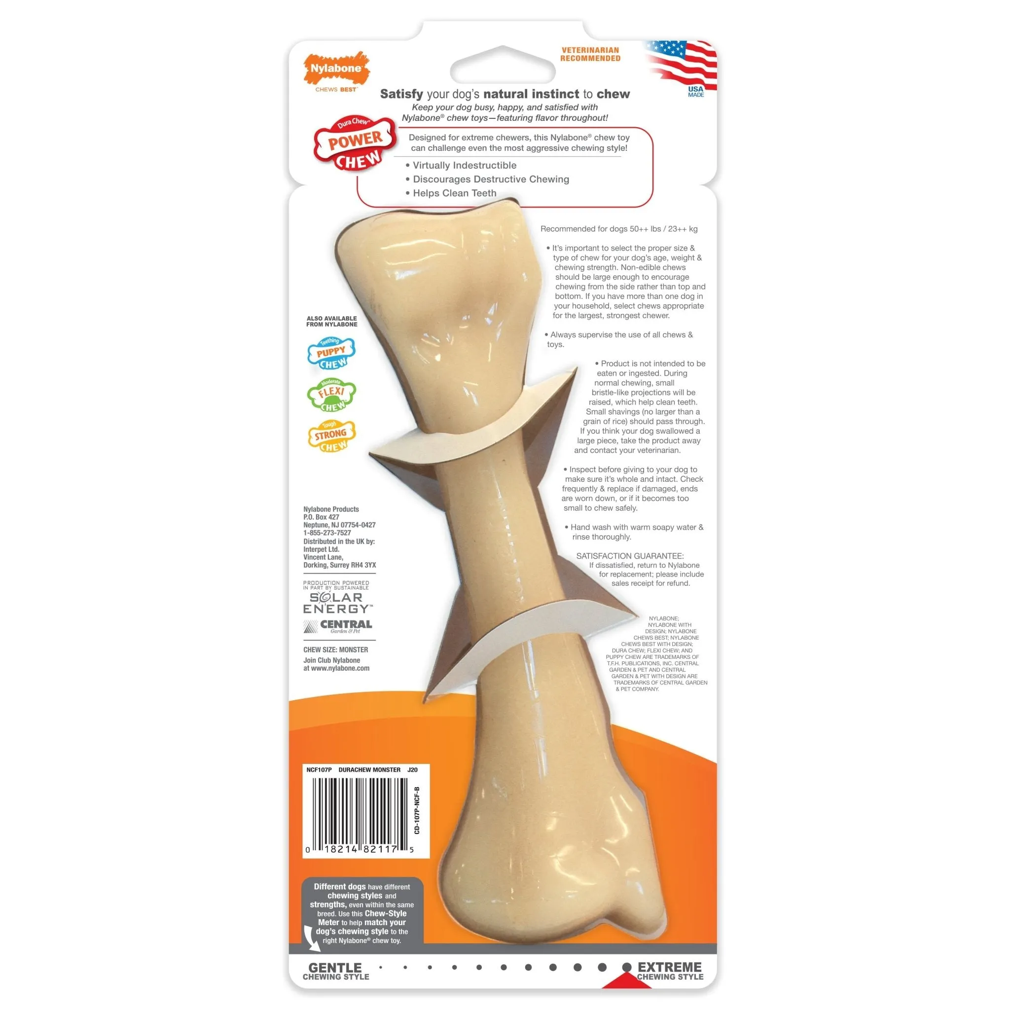 Nylabone DuraChew Monster Bone