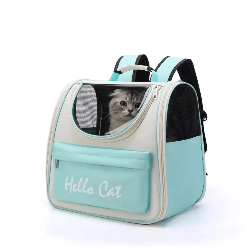 Outdoor portable cat bag pet bag pet backpack cat travel pet backpack
