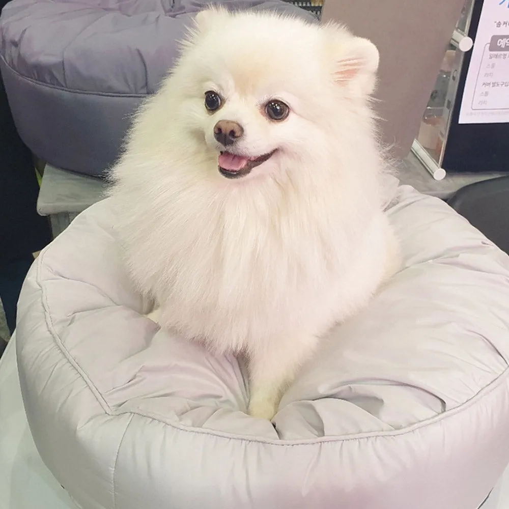 PAWS ASIA Factory Cheap Round Washable Removable Large Warm Soft Padded Minimalist Cat Bed Dog