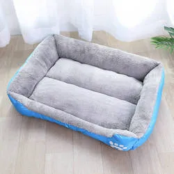 PAWS ASIA Factory Wholesale Outdoor Fashion Sofa Pet Square Bed For Large Dogs