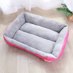 PAWS ASIA Factory Wholesale Outdoor Fashion Sofa Pet Square Bed For Large Dogs