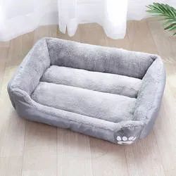 PAWS ASIA Factory Wholesale Outdoor Fashion Sofa Pet Square Bed For Large Dogs