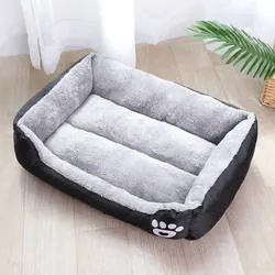 PAWS ASIA Factory Wholesale Outdoor Fashion Sofa Pet Square Bed For Large Dogs
