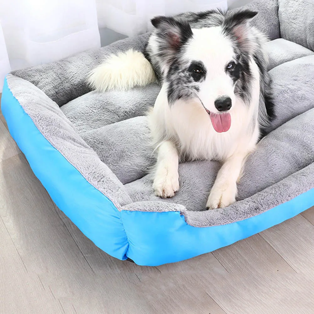 PAWS ASIA Factory Wholesale Outdoor Fashion Sofa Pet Square Bed For Large Dogs