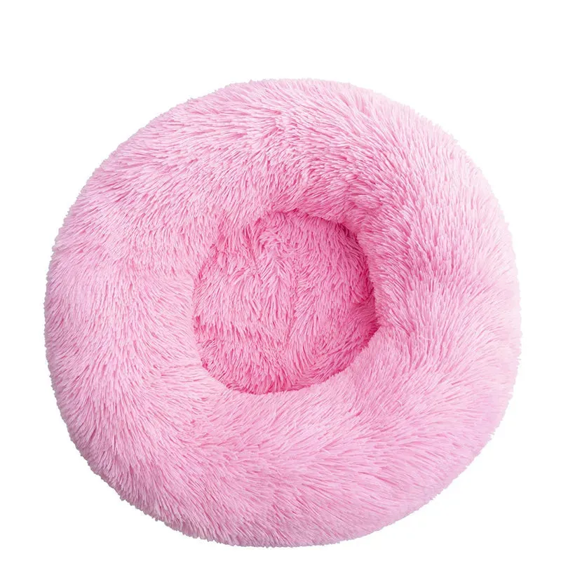 Pet Dog Bed Comfortable Donut Cuddler Round Dog Kennel Ultra Soft Washable Dog and Cat Cushion Bed Winter Warm Sofa hot sell