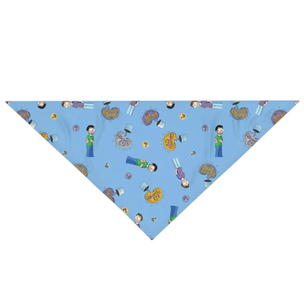 Pod Therapy Blue Pet Bandana - One Size