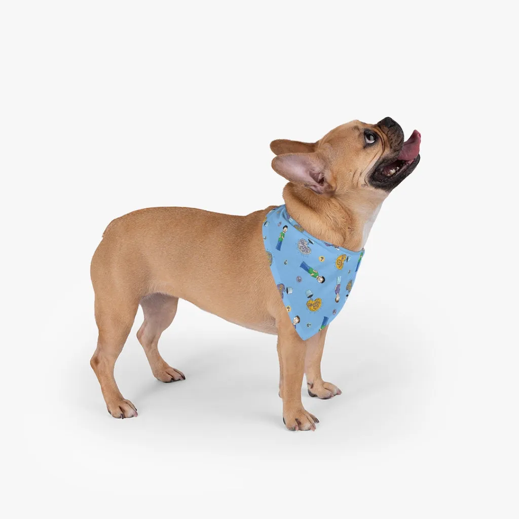 Pod Therapy Blue Pet Bandana - One Size