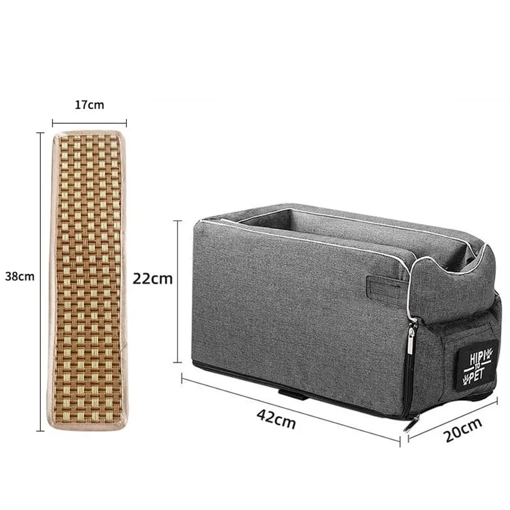 Portable Armrest Cat Car Carrier