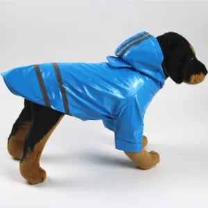 Reflective Waterproof Pet Dog Raincoat