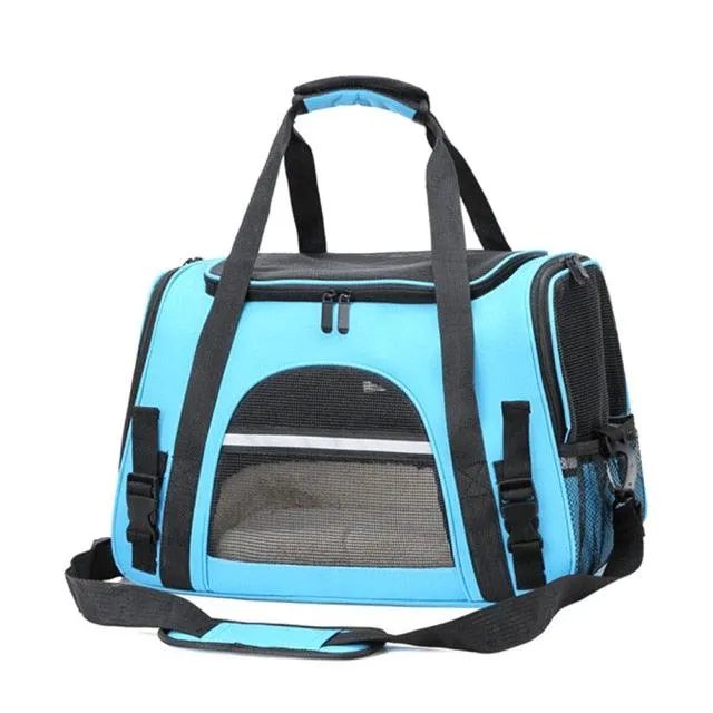 Soft Pet Carriers Portable Breathable Foldable Bag