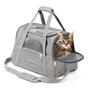 Soft Pet Carriers Portable Breathable Foldable Bag