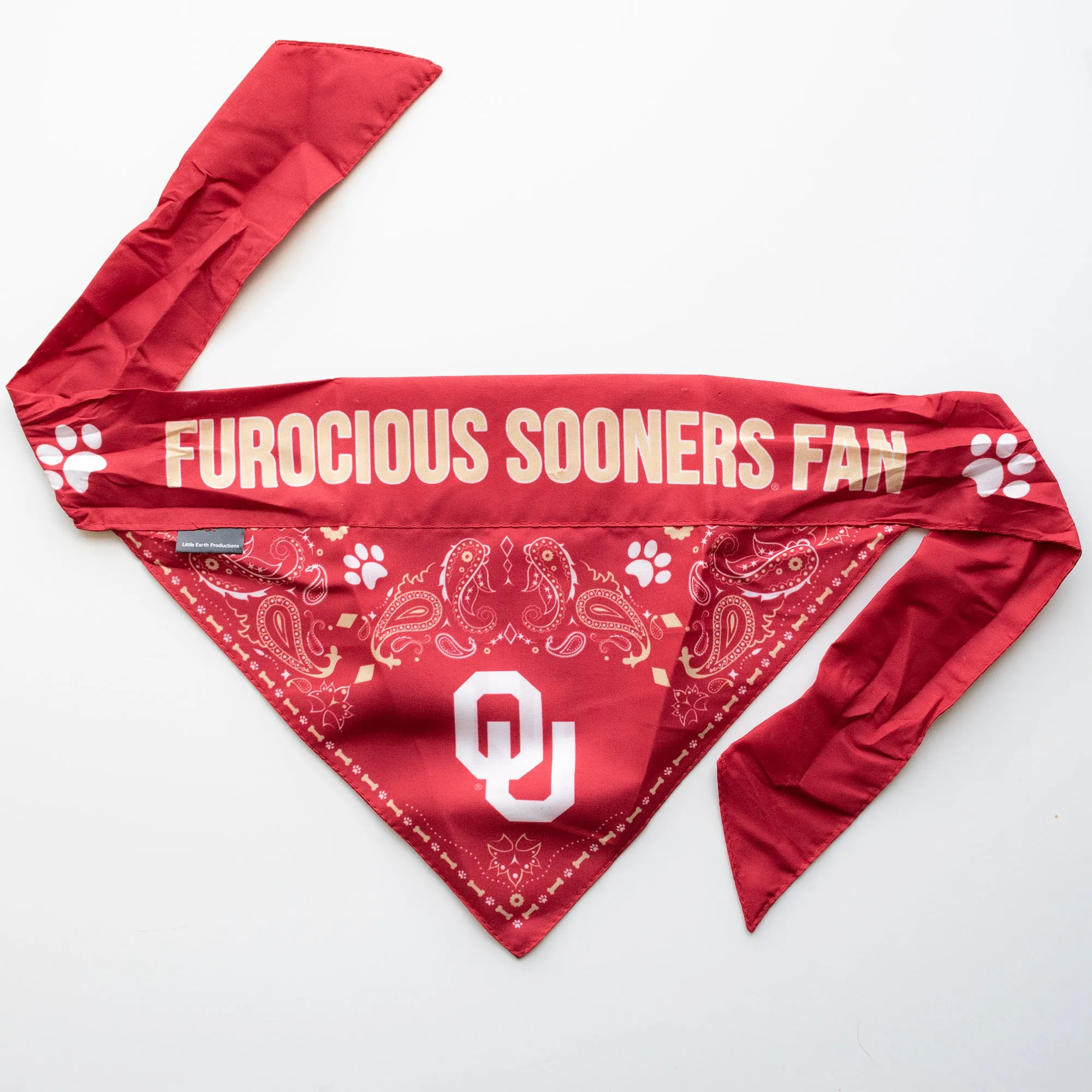 University of Oklahoma Pet Bandana