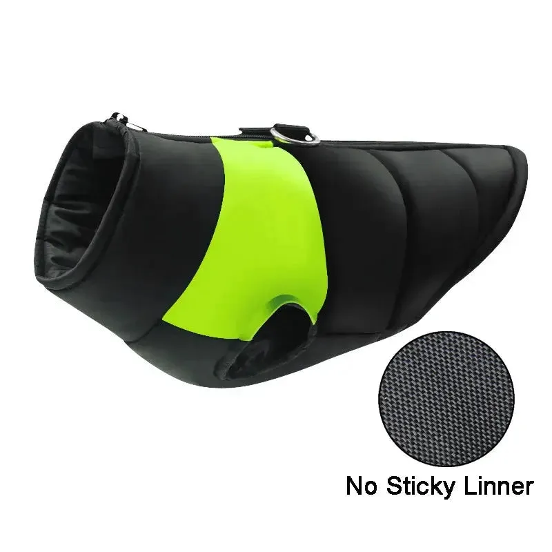 Waterproof Padded Winter Jacket for All Dog Sizes