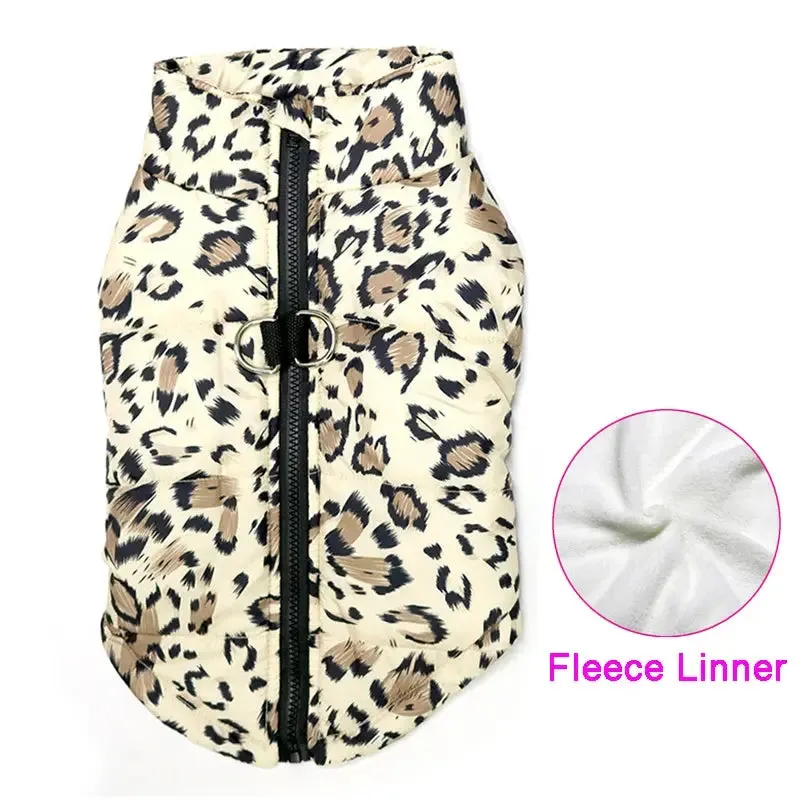 Waterproof Padded Winter Jacket for All Dog Sizes