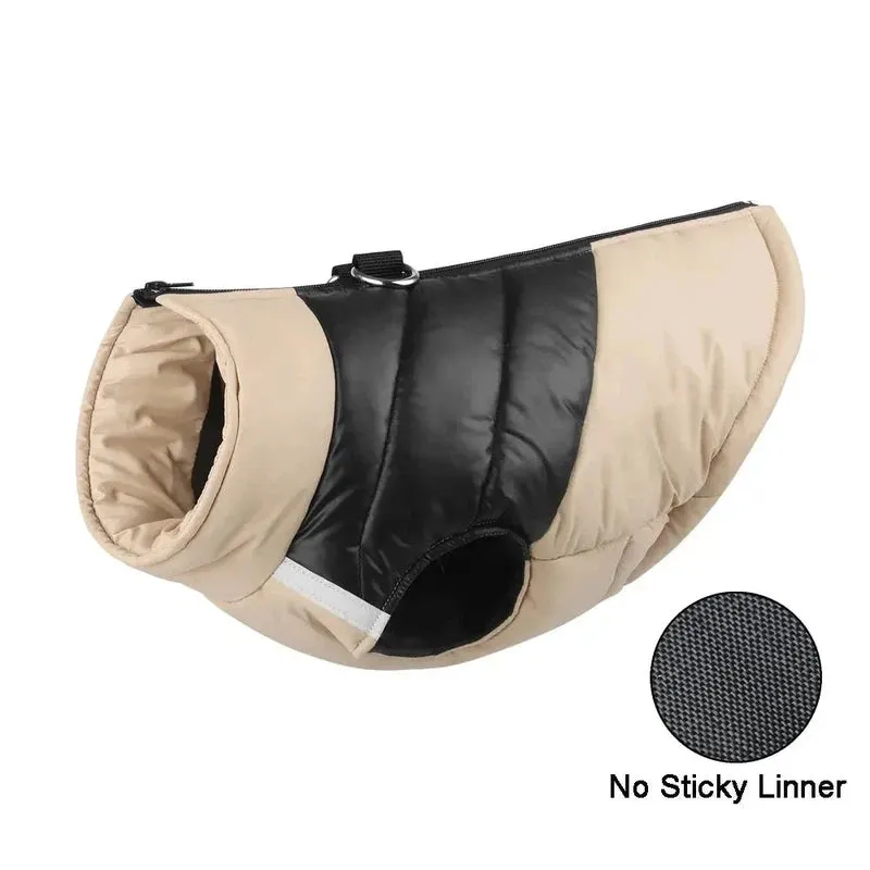 Waterproof Padded Winter Jacket for All Dog Sizes