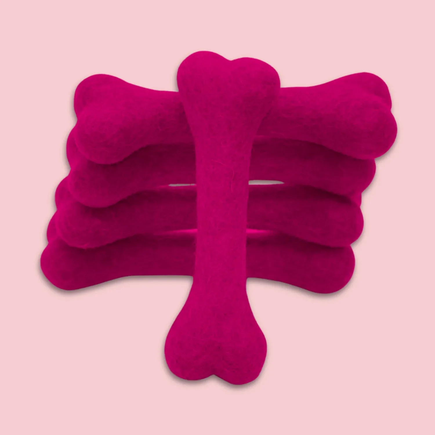Wool Dog Bone
