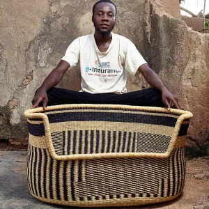 Woven Dog Bed Basket Small to XXL